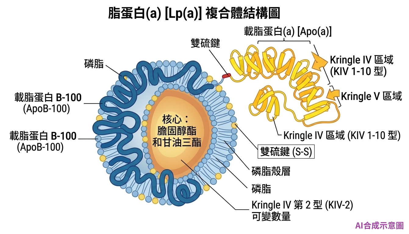 脂蛋白a示意圖